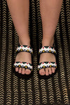 Multicolour Nandi Classic Sandals Blackmulti