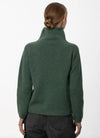 Funnel Neck Slouchy Sweater Sage