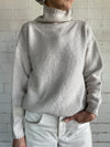 Funnel Neck Slouchy Sweater Cream